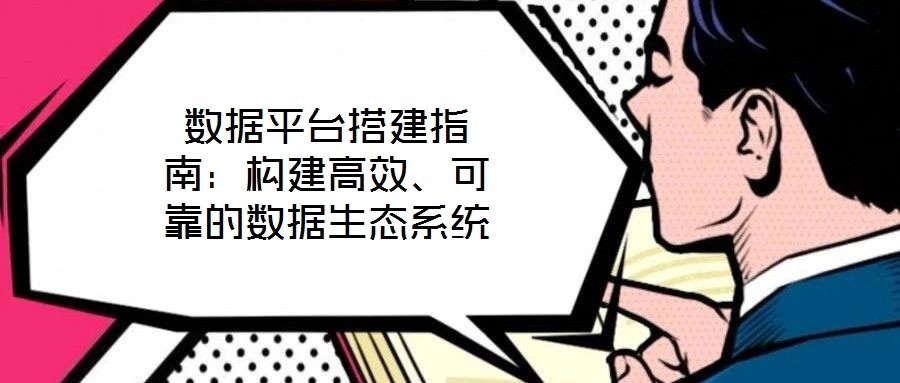 數(shù)據(jù)平臺搭建指南：構(gòu)建高效、可靠的數(shù)據(jù)生態(tài)系統(tǒng)